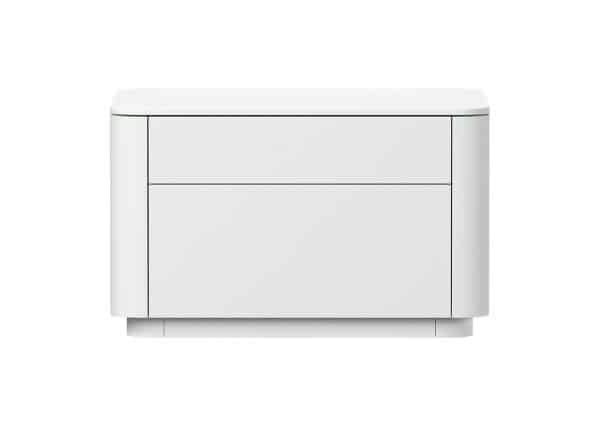 Тумба прикроватная Tammi 2 ящика ширина 60 см (белый)