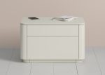Тумба прикроватная Tammi 2 ящика ширина 60 см (молочный) — изображение 3
