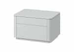 Тумба прикроватная Tammi 2 ящика ширина 60 см (светло-серый) — изображение 2