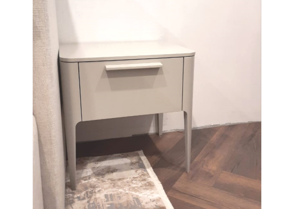 Тумба прикроватная Type 1 ящик (серо-бежевый) — изображение 3