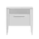 Тумба прикроватная Type 1 полка 1 ящик ширина 50 см (белый)