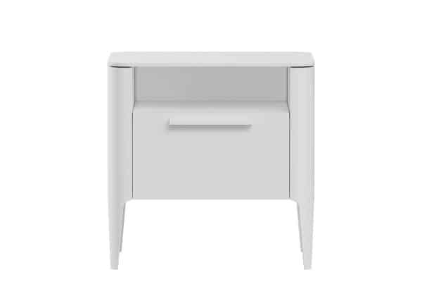 Тумба прикроватная Type 1 полка 1 ящик ширина 50 см (белый)