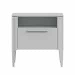 Тумба прикроватная Type 1 полка 1 ящик ширина 50 см (светло-серый)