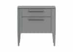 Тумба прикроватная Type 2 ящика ширина 50 см (серый)