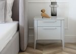 Тумба прикроватная Type 2 ящика ширина 50 см (светло-серый) — изображение 2