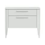Тумба прикроватная Type 2 ящика ширина 60 см (белый)