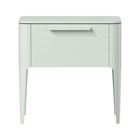 Тумба прикроватная Type oak 1 ящик (белый)