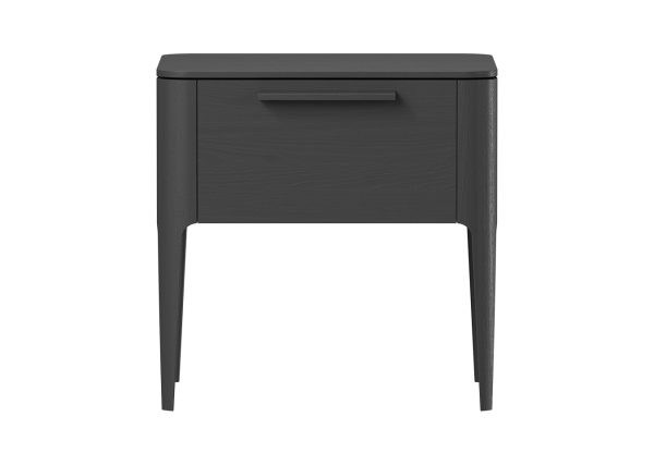 Тумба прикроватная Type oak 1 ящик (черный)