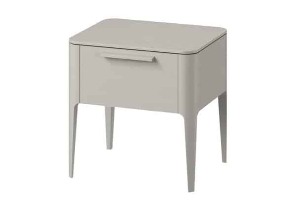 Тумба прикроватная Type oak 1 ящик (серо-бежевый) — изображение 2