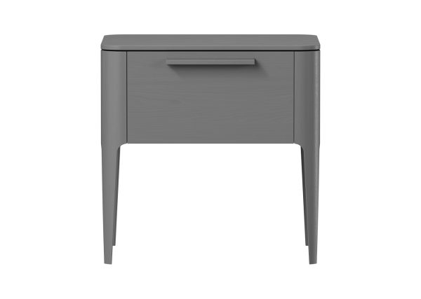 Тумба прикроватная Type oak 1 ящик (серый)