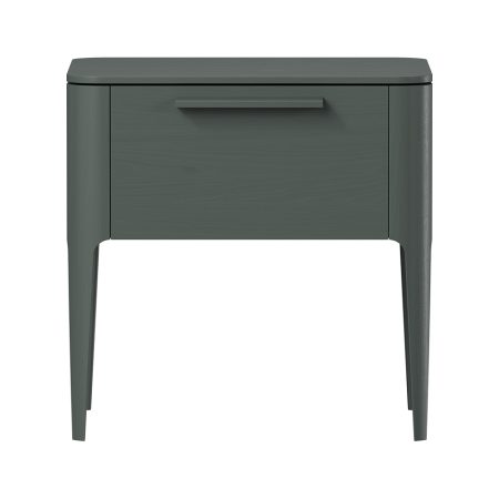 Тумба прикроватная Type oak 1 ящик (темно-серый)