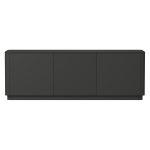 Тумба Tammi 3 двери ширина 180 см (черный)