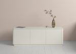 Тумба Tammi 3 двери ширина 180 см (молочный) — изображение 2