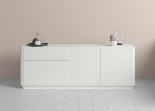 Тумба Tammi 3 ящика 2 двери L (белый) — изображение 3