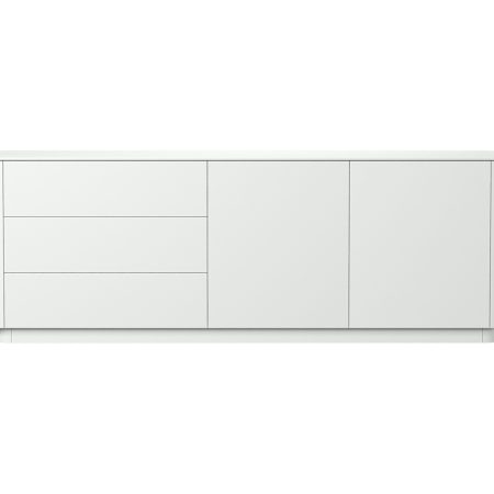 Тумба Tammi 3 ящика 2 двери L (белый)