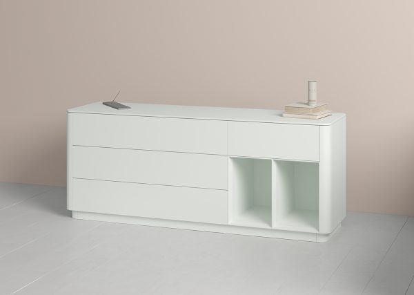 Тумба Tammi 4 ящика 2 полки ширина 180 см (белый) — изображение 4