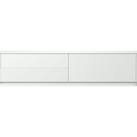 Тумба Tammi под ТВ 2 ящика откидная дверь (белый)