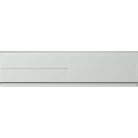 Тумба Tammi под ТВ 2 ящика откидная дверь (светло-серый)