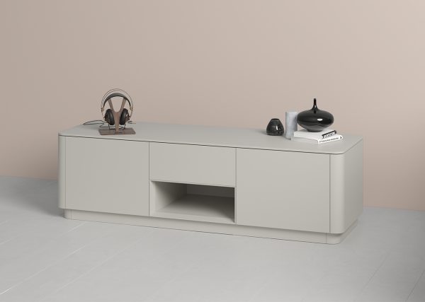 Тумба Tammi под ТВ ширина 160 см (серо-бежевый) — изображение 4