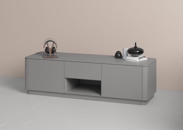 Тумба Tammi под ТВ ширина 160 см (серый) — изображение 4