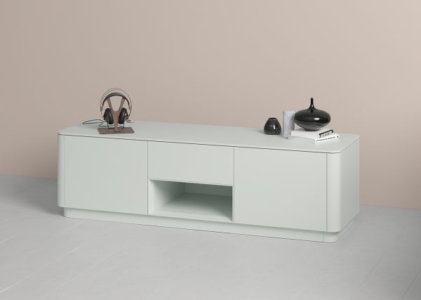 Тумба Tammi под ТВ ширина 160 см (светло-серый) — изображение 4