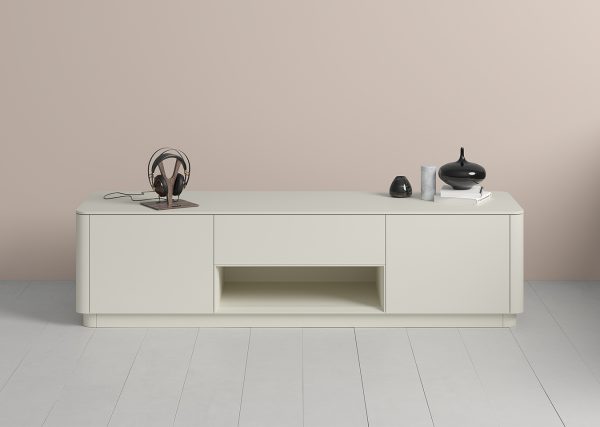 Тумба Tammi под ТВ ширина 180 см (молочный) — изображение 3