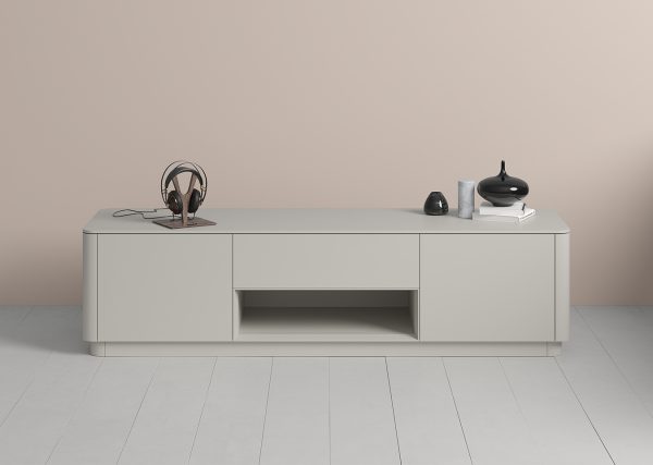 Тумба Tammi под ТВ ширина 180 см (серо-бежевый) — изображение 3