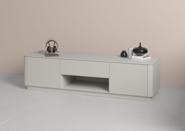 Тумба Tammi под ТВ ширина 180 см (серо-бежевый) — изображение 4