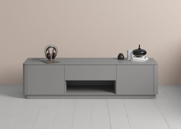 Тумба Tammi под ТВ ширина 180 см (серый) — изображение 3