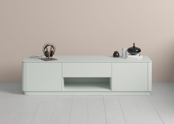 Тумба Tammi под ТВ ширина 180 см (светло-серый) — изображение 3