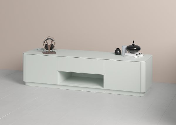 Тумба Tammi под ТВ ширина 180 см (светло-серый) — изображение 4