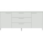 Тумба Type 2 двери 3 ящика (белый)