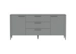 Тумба Type 2 двери 3 ящика (серый)