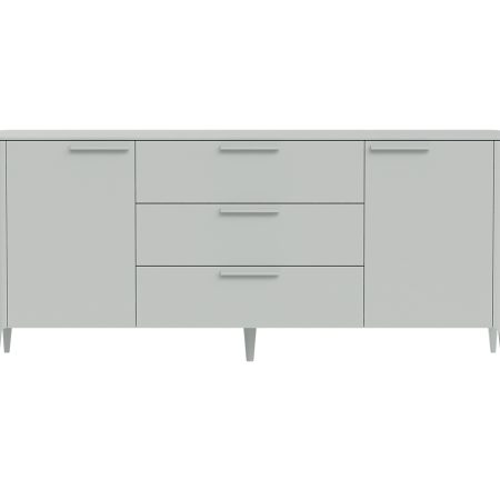 Тумба Type 2 двери 3 ящика (светло-серый)
