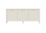 Тумба Type 3 двери ширина 160 см (молочный)