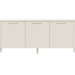 Тумба Type 3 двери ширина 160 см (молочный)