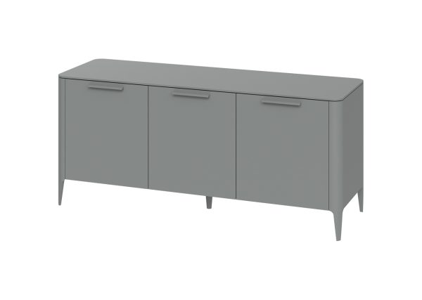 Тумба Type 3 двери ширина 160 см (серый) — изображение 2