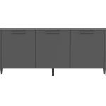 Тумба Type 3 двери ширина 160 см (темно-серый)