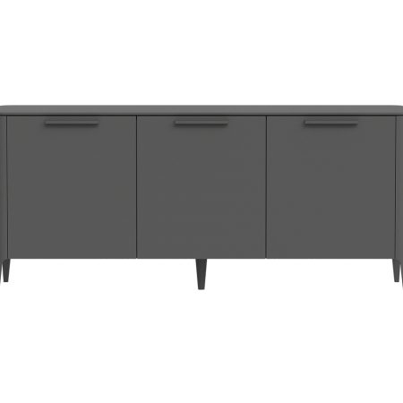Тумба Type 3 двери ширина 160 см (темно-серый)