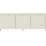 Тумба Type 3 двери ширина 180 см (молочный)