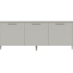 Тумба Type 3 двери ширина 180 см (серо-бежевый)