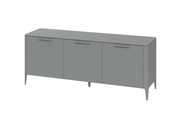 Тумба Type 3 двери ширина 180 см (серый) — изображение 2
