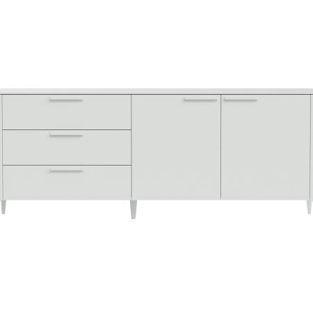 Тумба Type 3 ящика 2 двери L (белый)