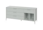Тумба Type 4 ящика 2 полки ширина 180 см (светло-серый) — изображение 2