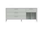 Тумба Type 4 ящика 2 полки ширина 180 см (светло-серый)