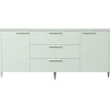 Тумба Type oak 2 двери 3 ящика (белый)