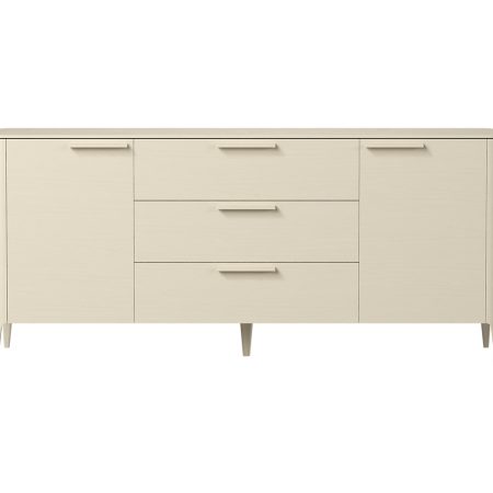 Тумба Type oak 2 двери 3 ящика (молочный)