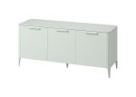 Тумба Type oak 3 двери ширина 160 см (белый) — изображение 2