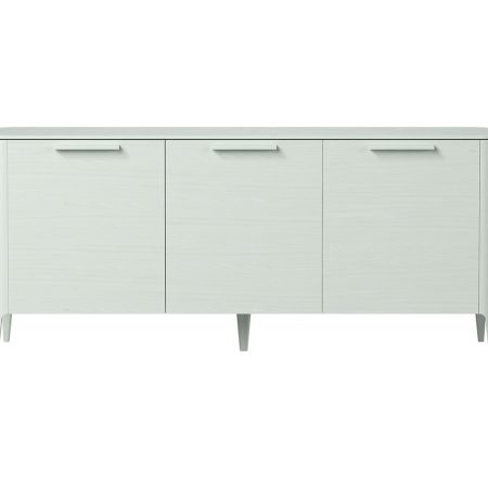 Тумба Type oak 3 двери ширина 160 см (белый)