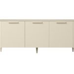 Тумба Type oak 3 двери ширина 160 см (молочный)